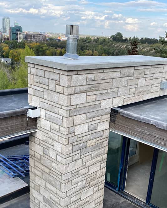 Chimney repair and restoration in Calgary